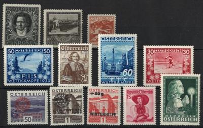 .gestempelt/*/** - Sammung Österr. ab Monarhcie mit Schwerpunkt I. Rep., - Stamps and postcards