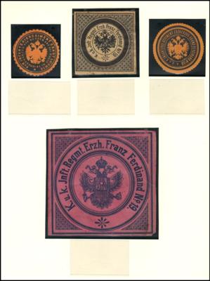(*) - Österr. Monarchie - Reichh. Partie - Stamps and postcards
