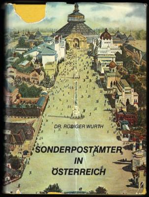 Literatur: "Sonderpostämter in Österreich" v. Dr. Rüdiger Wurth, - Francobolli e cartoline