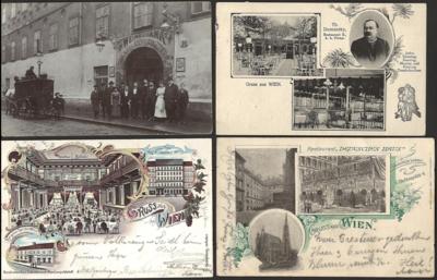 Poststück - Partie AK Wien, - Stamps and postcards