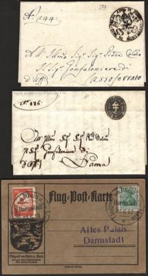 Poststück - Partie Postbelege Europa u. Übersee, - Francobolli e cartoline