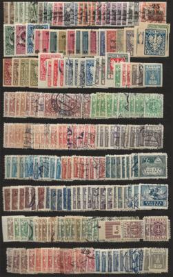 .gestempelt - Bestand Rußland, - Briefmarken und Ansichtskarten