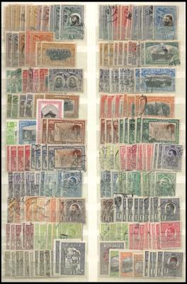 .gestempelt - Bestand vorwiegend Balkan, - Briefmarken und Ansichtskarten
