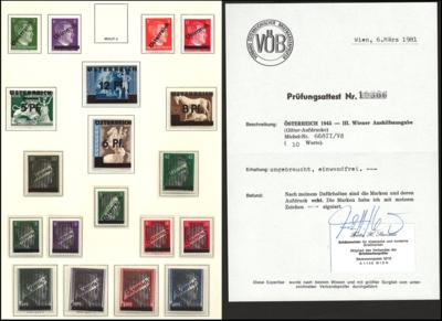 */**/gestempelt - Österr. - Sammlung  1945/2002, - Briefmarken und Ansichtskarten