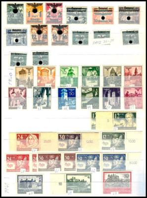 .gestempelt/*/** - Reichh. Partie bzw. Sammlungen D.Reich, - Stamps and postcards