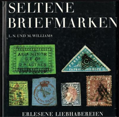 Literatur: SELTENE BRIEFMARKEN - ERLESENE LIEBHABEREIEN v. M. Williams, - Stamps and postcards