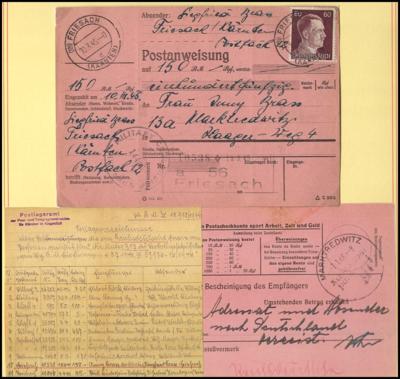 Poststück - Kärnten zu Kriegsende 1945, - Briefmarken und Ansichtskarten