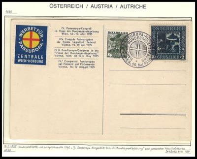 Poststück - Österr. 1935 - Sonderpostkarte - Francobolli e cartoline