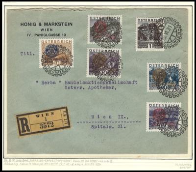 Poststück - Österr. Rotarier mit ROTARY-CONVENTION-WIEN - Francobolli e cartoline