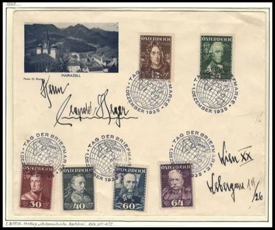 Poststück - Österr. WH I auf Rekobrief nach Schaan (Liechtenstein), - Briefmarken und Ansichtskarten