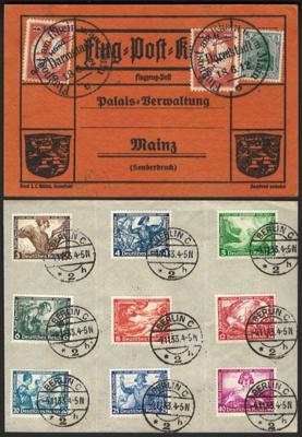 Poststück - Partie Poststücke D.Reich mit "Ostmark", - Francobolli e cartoline