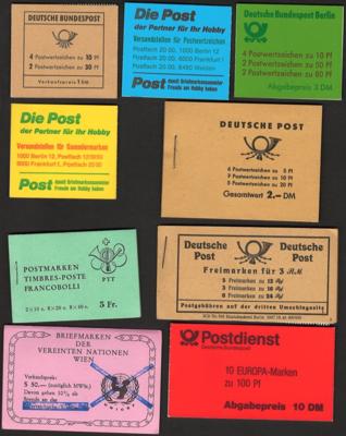 **/gestempelt - Reichh. Partie Deutschland, - Briefmarken und Ansichtskarten