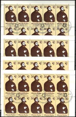 **/gestempelt - Reichhaltige Partie Dubl. DDR, - Stamps and postcards