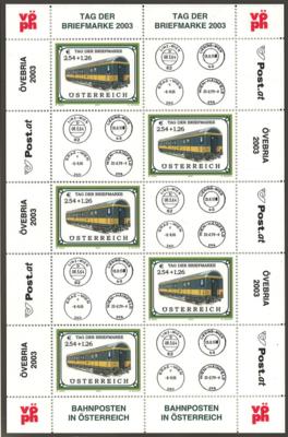 ** - Österr. - Partie EURO - NEUHEITEN (FRANKATURWARE) - alles Kleinbögen, - Stamps and postcards