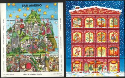 ** - Partie Dubl. San Marino ab 1960, - Známky a pohlednice