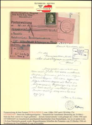 Poststück - Oberösterreich Bezirk Wels - über 50 Belege, - Známky a pohlednice