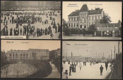 Poststück - Partie AK Wien u.a. mit - Známky a pohlednice