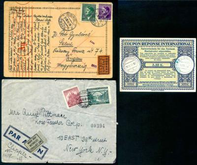 Poststück - Partie interess. Protektoratsbelege - Stamps and postcards