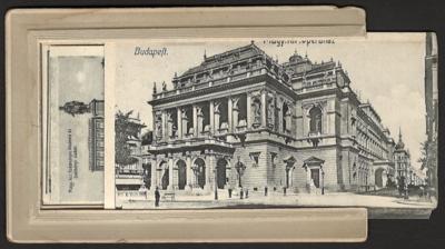 Poststück - Ziehkarte aus Budapest, - Známky a pohlednice