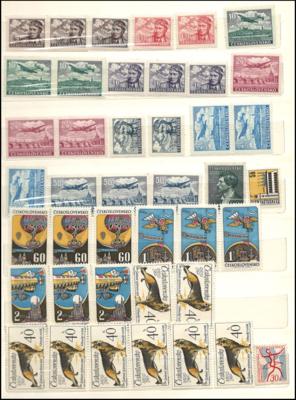 */gestempelt - Partie Dubl./Massenware Europa u. Übersee, - Stamps and postcards