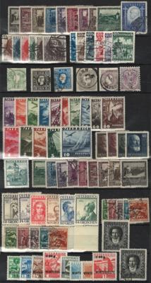 .gestempelt/*/** - partie Österr. ca. 1850/1945, - Stamps and postcards