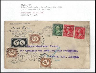 .gestempelt/Poststück - Österr. interess. Sammlung - Briefmarken und Ansichtskarten