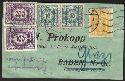 **/*/gestempelt/Poststück - Reichh. Partie vorwiegend billiges Österreich, - Briefmarken und Ansichtskarten