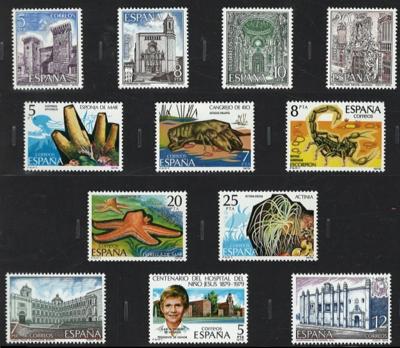 **/*/gestempelt - Sammlung Spanien ca. 1850/1980, - Stamps and postcards