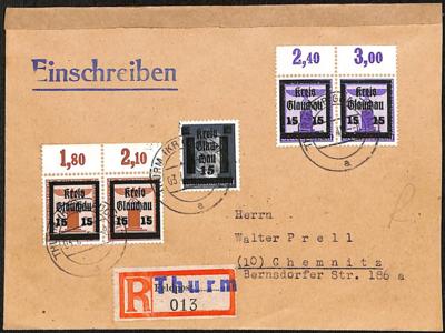 Poststück - D. Lokalasug. 1945 - Glauchau - Francobolli e cartoline