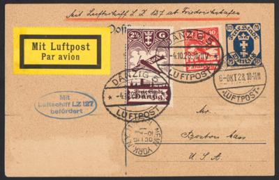 Poststück - Danzig Nr. 231/35 + 203 (LUPOSTA-DANZIG - Francobolli e cartoline