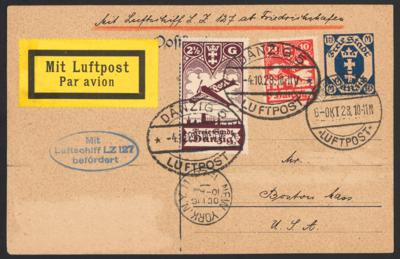 Poststück - Danzig Nr. 231/35 + 203 (LUPOSTA-DANZIG - Briefmarken und Ansichtskarten