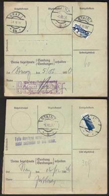 Poststück - Österr. I. Rep. - STAINZER - Stamps and postcards