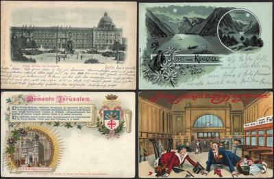 Poststück - Partie AK meist div. Europa, - Briefmarken und Ansichtskarten