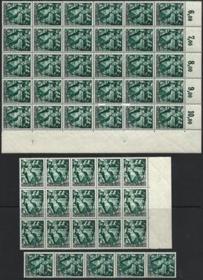 ** - D.Reich Nr. 660/61 (5. Jahrestag - Briefmarken und Ansichtskarten