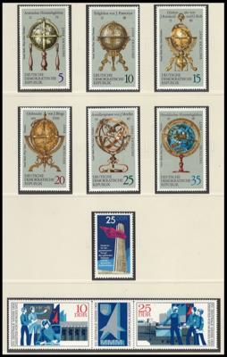 ** - DDR - postfrische Sammlung 1968/1989, - Francobolli e cartoline
