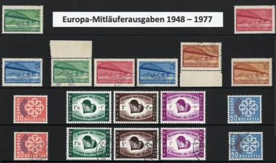 **/gestempelt - Umfangreiche Spezialsammlung "Europa" ab 1948, - Briefmarken und Ansichtskarten