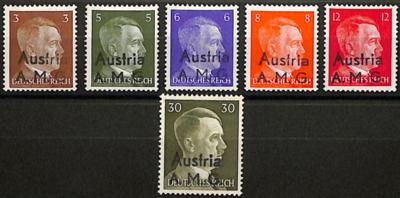** - Österr. 1945 - Private Ausg. Innsbruck I, - Briefmarken und Ansichtskarten