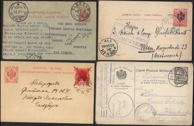 Poststück - Partie alte Ganzsachen Osteuropa u.a. mit Albanien - Rußland - Jugoslawien - Rumänien - Bulgarien etc., - Francobolli e cartoline