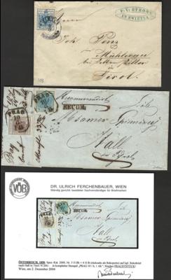 Poststück - Partie Poststücke Österr. und div. Länder ab Vorphila, - Briefmarken und Ansichtskarten