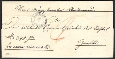 Poststück - Vorphila NÖ - "BAHNHOF - Briefmarken und Ansichtskarten