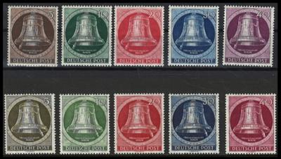 ** - Berlin Partie 1948/51 - u.a. Berlin - Známky a pohlednice