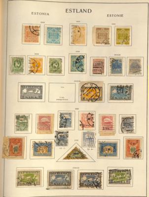 .gestempelt/*/Briefstück/(*) - Partie div. Europa mit Memel, - Stamps and postcards