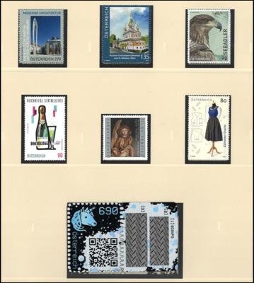 **/gestempelt - Österreich Sammlung 1965-2019 postfrisch, - Stamps and postcards