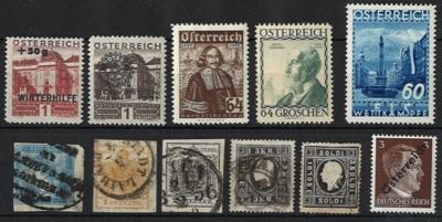 **/*/gestempelt - Österreich Sammlung Monarchie, - Stamps and postcards