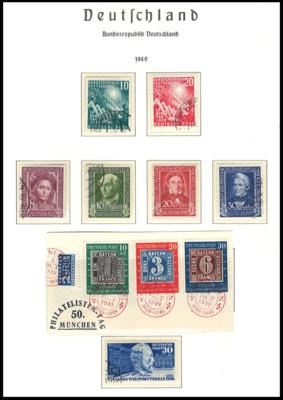 .gestempelt/** - Sammlung BRD 1949/1979, - Stamps and postcards