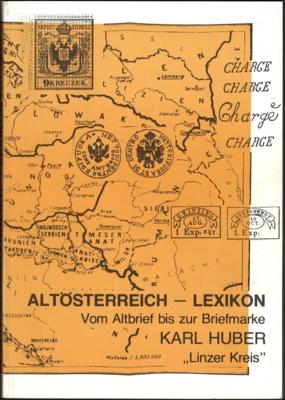 Literatur: Altösterreich - Lexikon (Von Altbrief bis zur Briefmarke) von Karl Huber, - Francobolli e cartoline