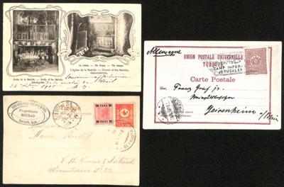 Poststück - Türkei 1883/1914 - ca. 70 Postkarten, - Známky a pohlednice