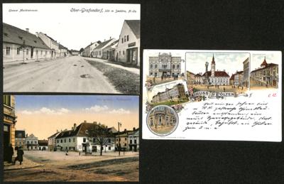 PoststückPartie AK Niederösterreich, - Stamps and postcards