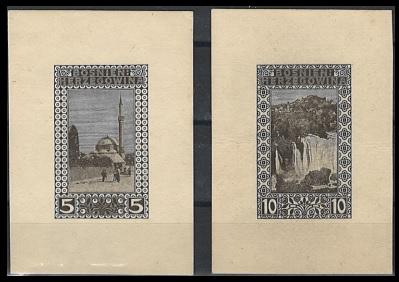 (*) - Bosnien 1904 Wertstempel - Briefmarken und Ansichtskarten
