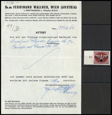 * - D. Feldpost Nr. 9 * Haftspuren, - Briefmarken und Ansichtskarten